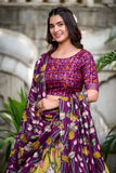 Gorgeous Yellow Patola Print Zari Weaving Border Work Lehenga Choli - women's fashion mart