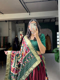 Elegant Silk Festive Lehenga Choli Set - women's fashion mart