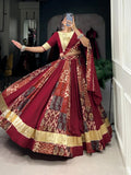 Designer Silk Navratri Lehenga Choli Set - women's fashion mart