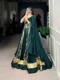 Silk Lehenga Choli Set -Lehenga Choli Black / XS women's fashion mart