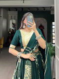 Silk Lehenga Choli Set -Lehenga Choli Black / XS women's fashion mart