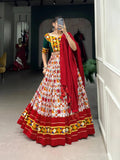 Drape yourself in elegance of Dola Silk Navratri Lehenga Choli - women's fashion mart