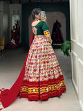 Drape yourself in elegance of Dola Silk Navratri Lehenga Choli - women's fashion mart