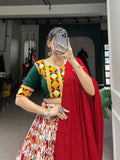 Drape yourself in elegance of Dola Silk Lehenga Choli -Lehenga Choli M women's fashion mart