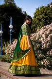 Festival Wear Kanchipuram Silk Zari Weaving Lehenga Choli Set - women's fashion mart