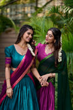 Amazing Poly Cotton Zari Weaving Work Lehenga Choli Set - women's fashion mart