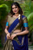 Amazing Poly Cotton Zari Weaving Work Lehenga Choli Set - women's fashion mart