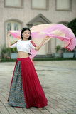Wear Viscous Position Printed Lehenga Choli Set -Lehenga Choli XS women's fashion mart