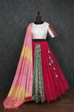 Navratri Wear Viscous Position Printed Lehenga Choli Set - women's fashion mart