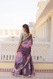 Beautiful Floral Printed Sequins Worked Designer Lehenga Choli - women's fashion mart