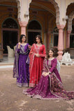 Festival Wear Chinon Rich Sequins Embroidered Gown -Gowns Maroon / M women's fashion mart