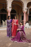 Festival Wear Chinon Rich Sequins Embroidered Gown -Gowns Maroon / M women's fashion mart