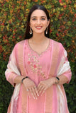 Light Pink Silk Kurti with Jacquard Dupatta for Wedding  women's fashion mart