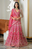 Malai Satin Silk Embellished Thread Work lehenga -Lehenga Choli Set Default Title women's fashion mart