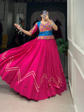 Vibrant and Modern Cotton Lehenga Choli - women's fashion mart