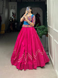Vibrant and Modern Cotton Lehenga Choli - women's fashion mart