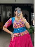 Vibrant and Modern Cotton Lehenga Choli - women's fashion mart