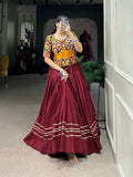 Vibrant and Modern Cotton Lehenga Choli - women's fashion mart
