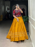 Vibrant and Modern Cotton Lehenga Choli - women's fashion mart