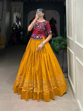 Vibrant and Modern Cotton Lehenga Choli - women's fashion mart