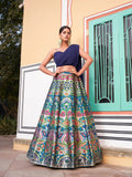 Classic and Stylish Banarasi Silk Lehenga Choli - women's fashion mart