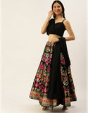 Ready to wear banarasi silk designer lehenga choli for women or girls | Ready To Wear  women's fashion mart