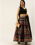 Ready to wear banarasi silk designer lehenga choli for women or girls | Ready To Wear  women's fashion mart
