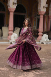 Heena Chinnon With Embroidery Work Anarkali | Shoppers Trend