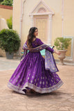 Heena Chinnon With Embroidery Work Anarkali | Shoppers Trend