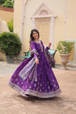 Heena Chinnon With Embroidery Work Anarkali | Shoppers Trend