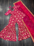 Lata Viscose Georgette Kurti | Shoppers Trend