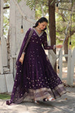 Kamal Faux Blooming Anarkali | Shoppers Trend
