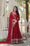Kamal Faux Blooming Anarkali | Shoppers Trend