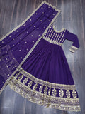 Kinjal  Faux Blooming Anarkali | Shoppers Trend
