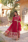 Kinjal  Faux Blooming Anarkali | Shoppers Trend