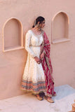 Heavy Faux Georgette Embroidered Gown Set with Sequence Work, Fancy Latkan Border & Tassel Sleeves – Party & Festive Wear - S women's fashion mart