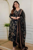 Stylish Black Afghani Suit - XXL women's fashion mart
