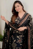 Stylish Black Afghani Suit - XXL women's fashion mart