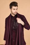 Maroon Designer Kurta for Men - Festive & Wedding  women's fashion mart