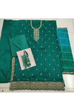 Nidhi shah Vichitra Fabric Green Color Supreme Palazzo Suit - women's fashion mart
