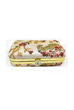 Beguiling Party Style White Color Fancy Fabric Clutch Purses.
