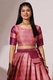 Art Silk Function Wear Ravishing Lehenga In Pink Color - women's fashion mart