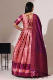 Art Silk Function Wear Ravishing Lehenga In Pink Color - women's fashion mart