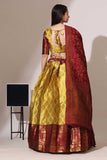 Art Silk Fabric Mustard Color Beatific Look Lehenga Choli - women's fashion mart
