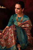 Attractive Patola Style Printed Silk Saree In Brown Color - women's fashion mart