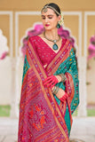 Alluring Green Color Art Silk Printed Saree - women's fashion mart