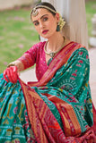 Alluring Green Color Art Silk Printed Saree - women's fashion mart