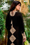 Black Color Chinon Fabric Embroidered Classic Palazzo Suit - women's fashion mart