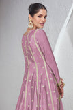 Vartika Singh Ingenious Lavender Color Chinon Fabric Readymade Palazzo Suit.