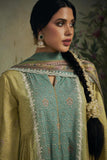 Yellow Color Festive Wear Printed Salwar Kameez In Art Silk Fabric.